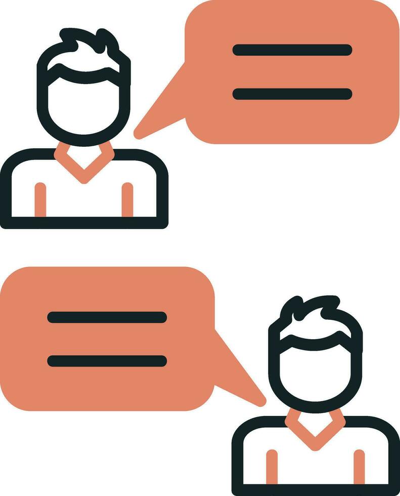 Conversation Vector Icon