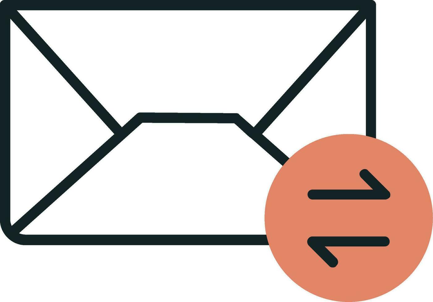 Exchange Mails Vector Icon