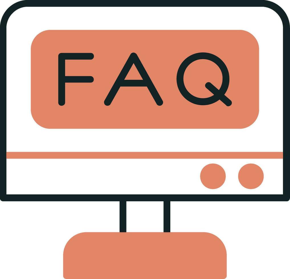 Faq Vector Icon