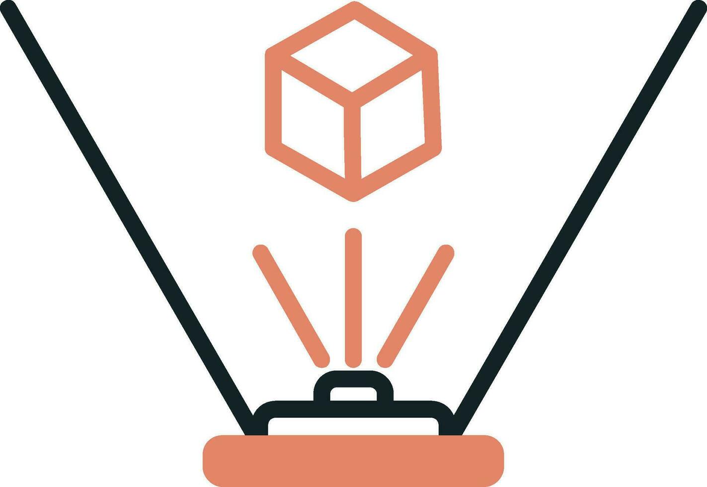 Hologram Vector Icon