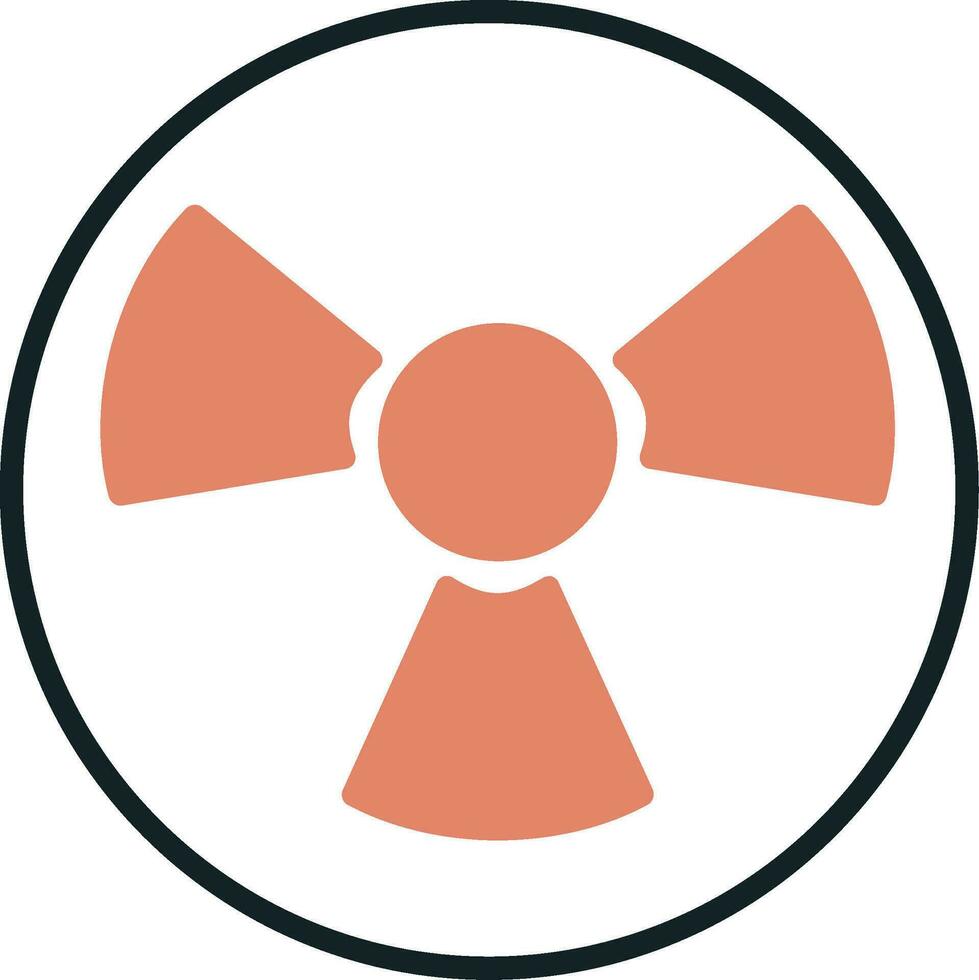 Radiation Vector Icon