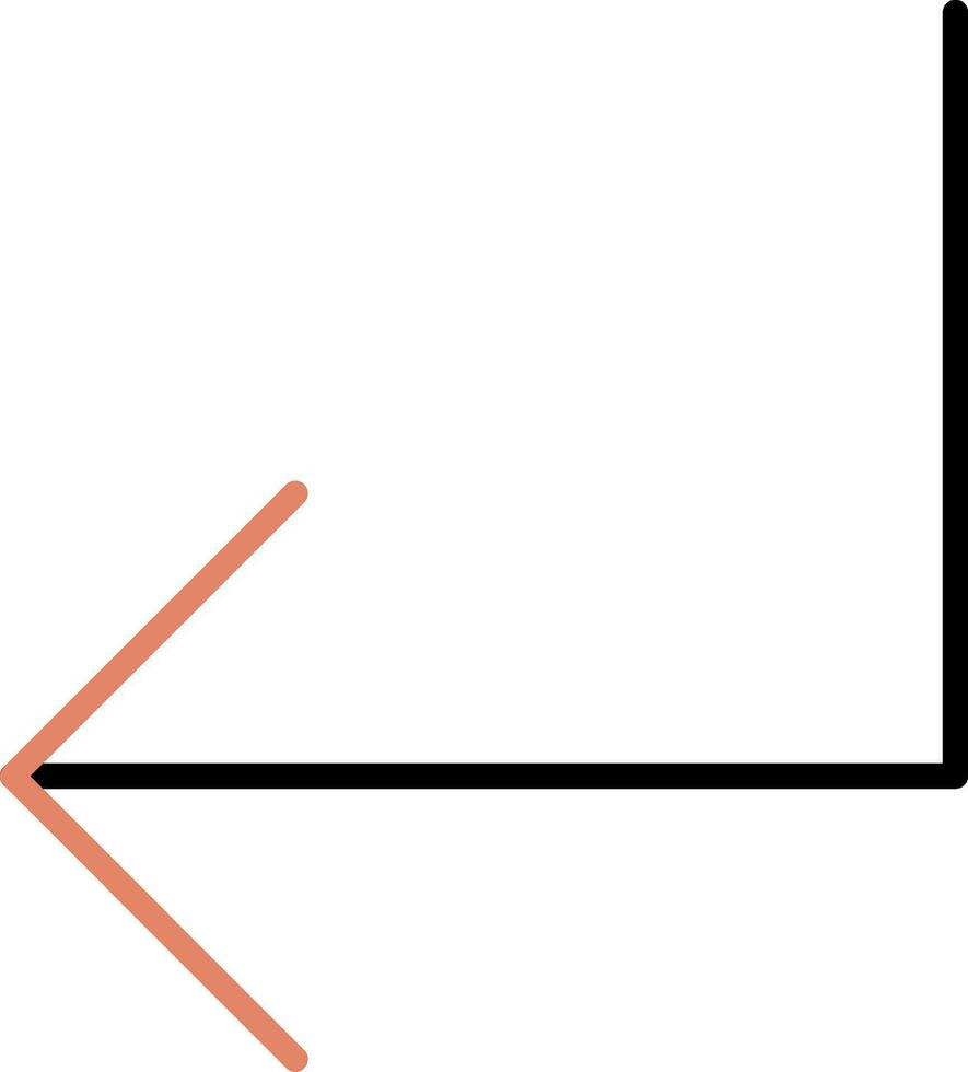 Turn Vector Icon