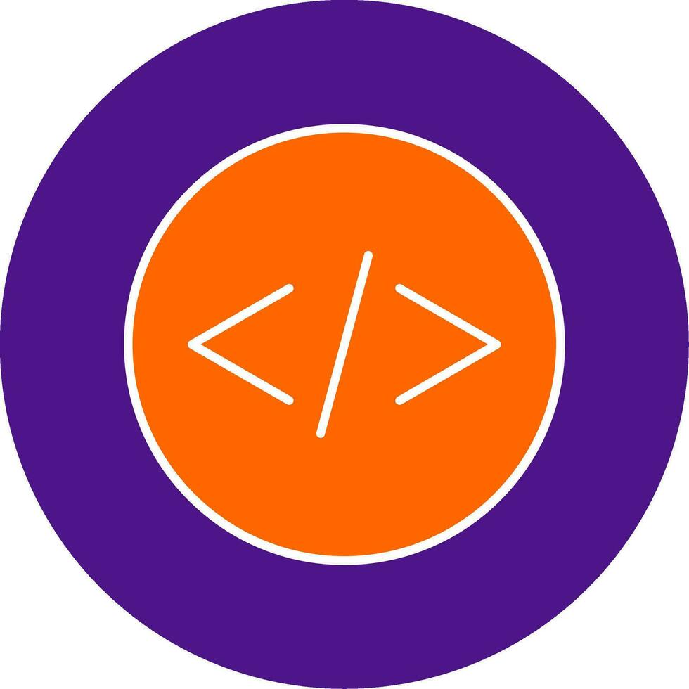 Coding Line Filled Circle Icon 37096791 Vector Art at Vecteezy