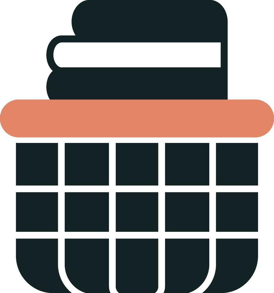 Laundry Basket Vector Icon