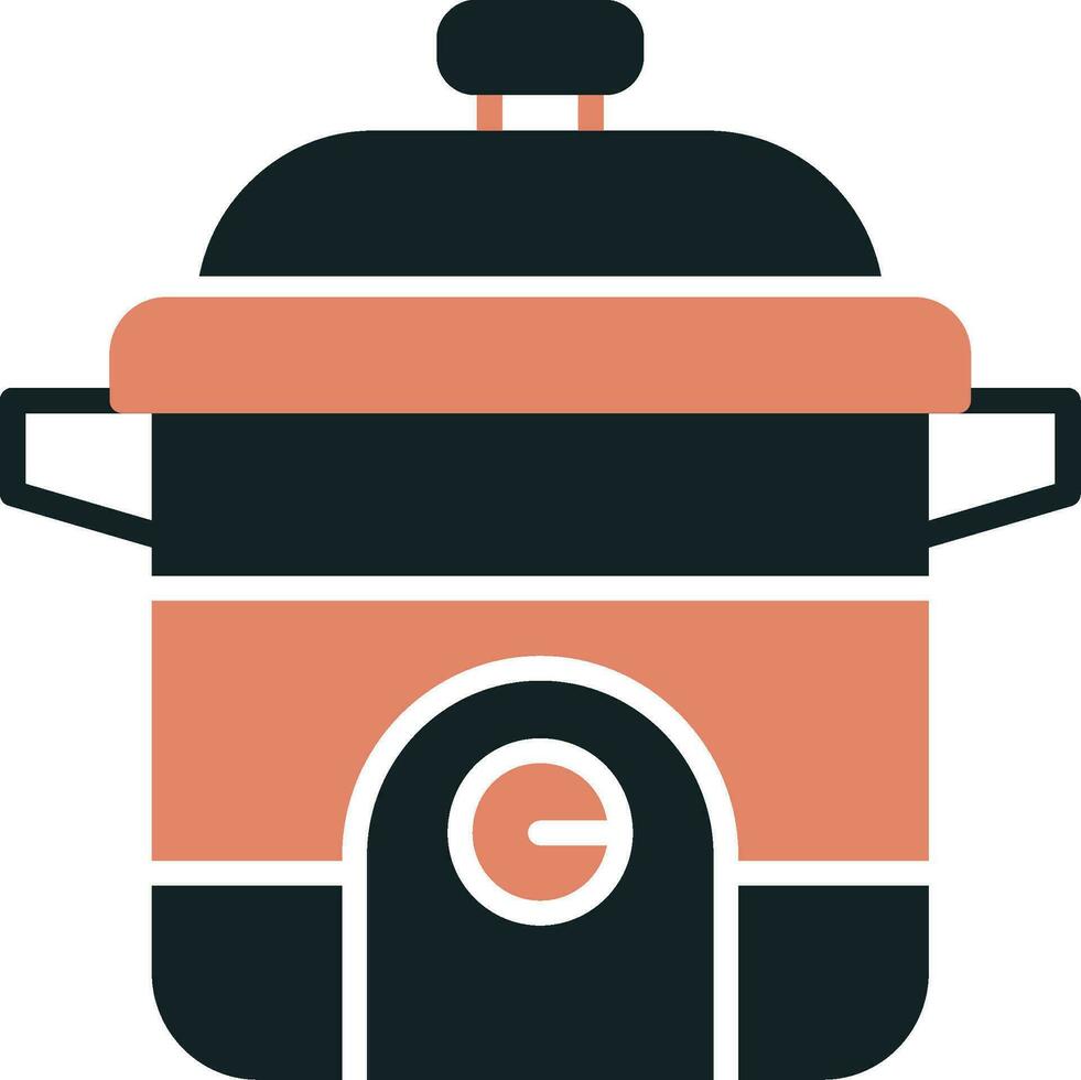 Rice Cooker Vector Icon