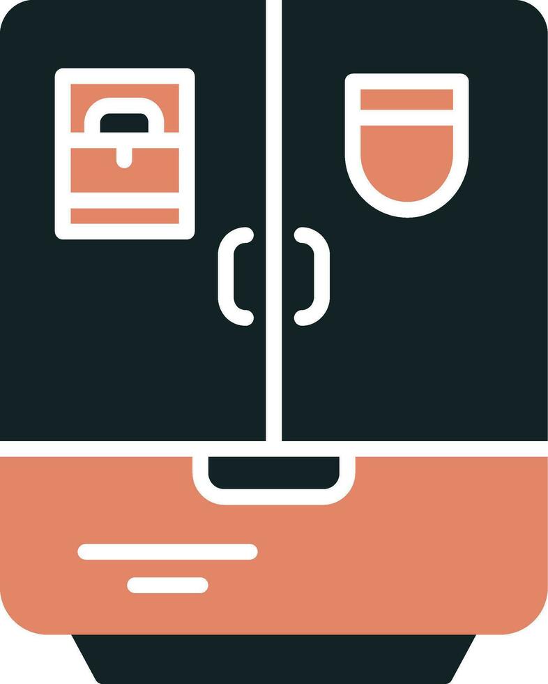 Refrigerator Vector Icon