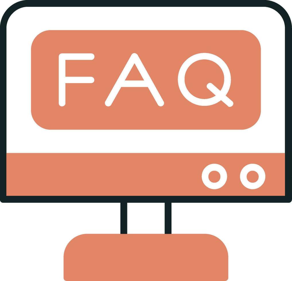 Faq Vector Icon