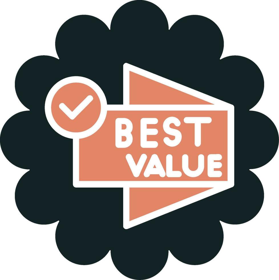 Best Value Vector Icon