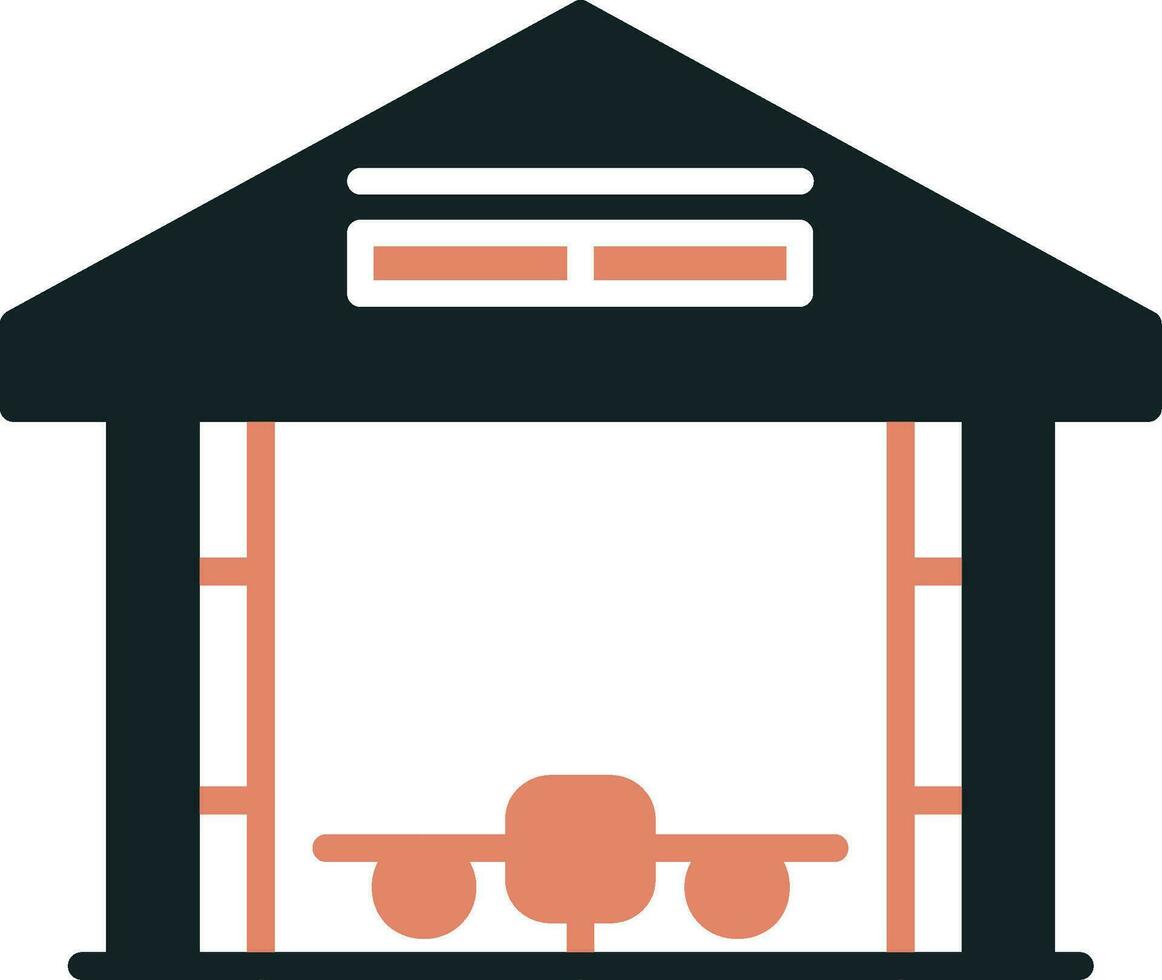 Hangar Vector Icon