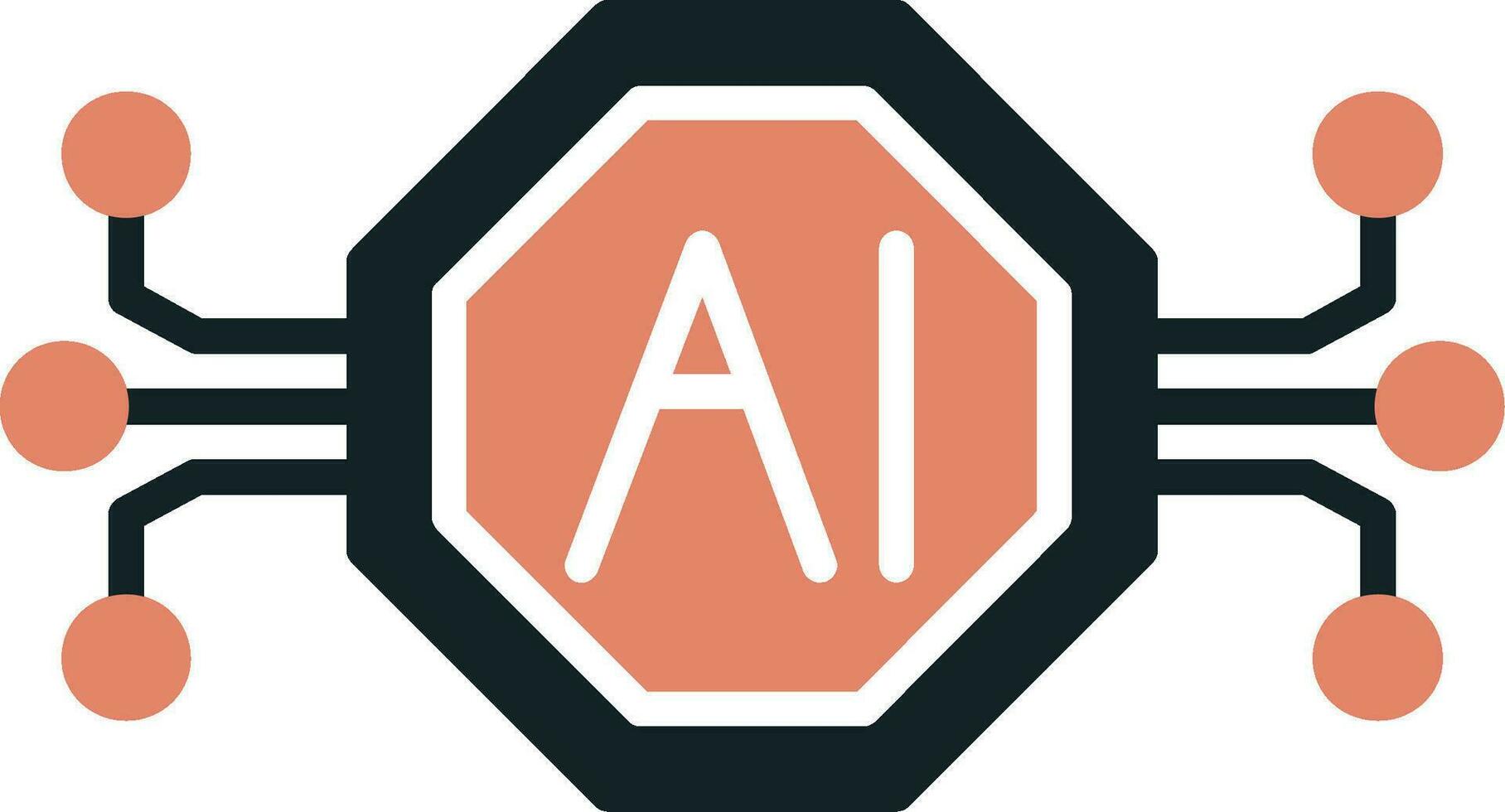 Artificial Intelligence Vector Icon