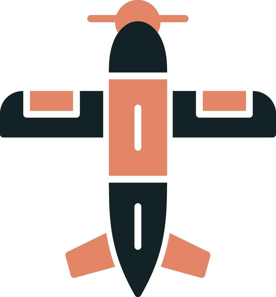 Monoplane Vector Icon