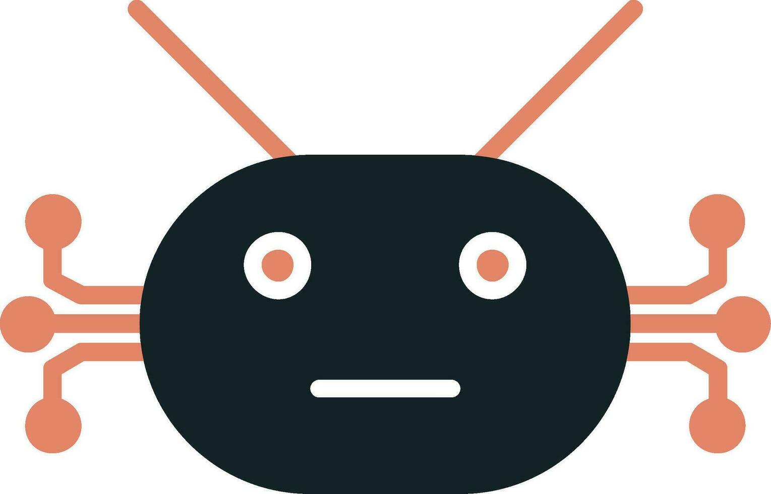 Cyborg Vector Icon