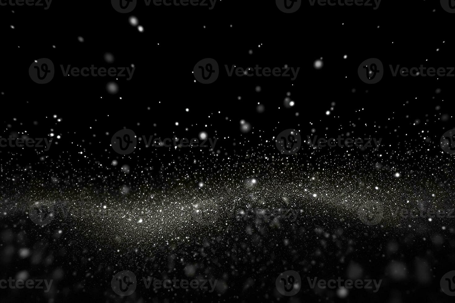 AI generated Dust particles Abstract particle background photo