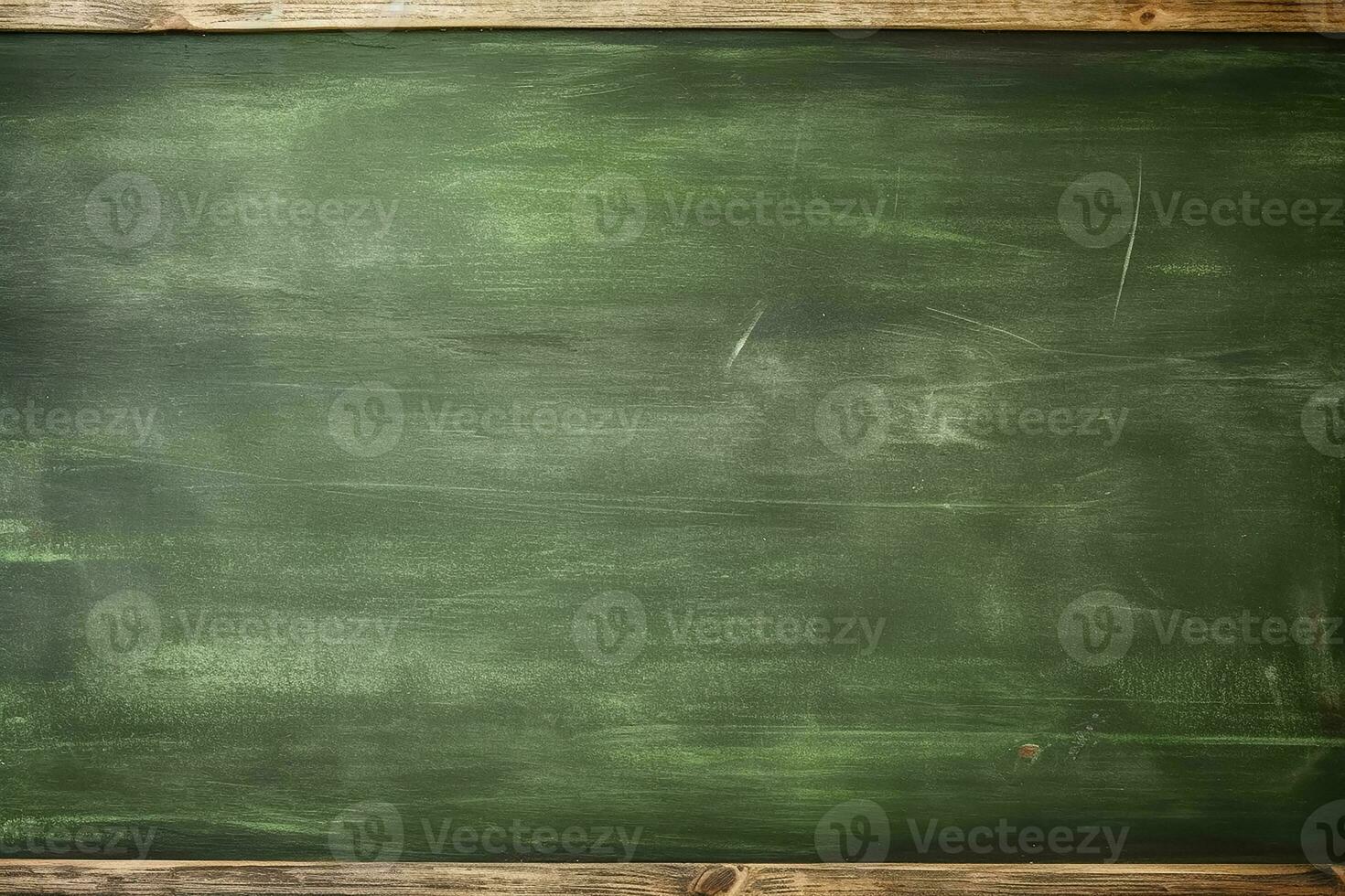 AI generated School's green chalkboard fite background photo