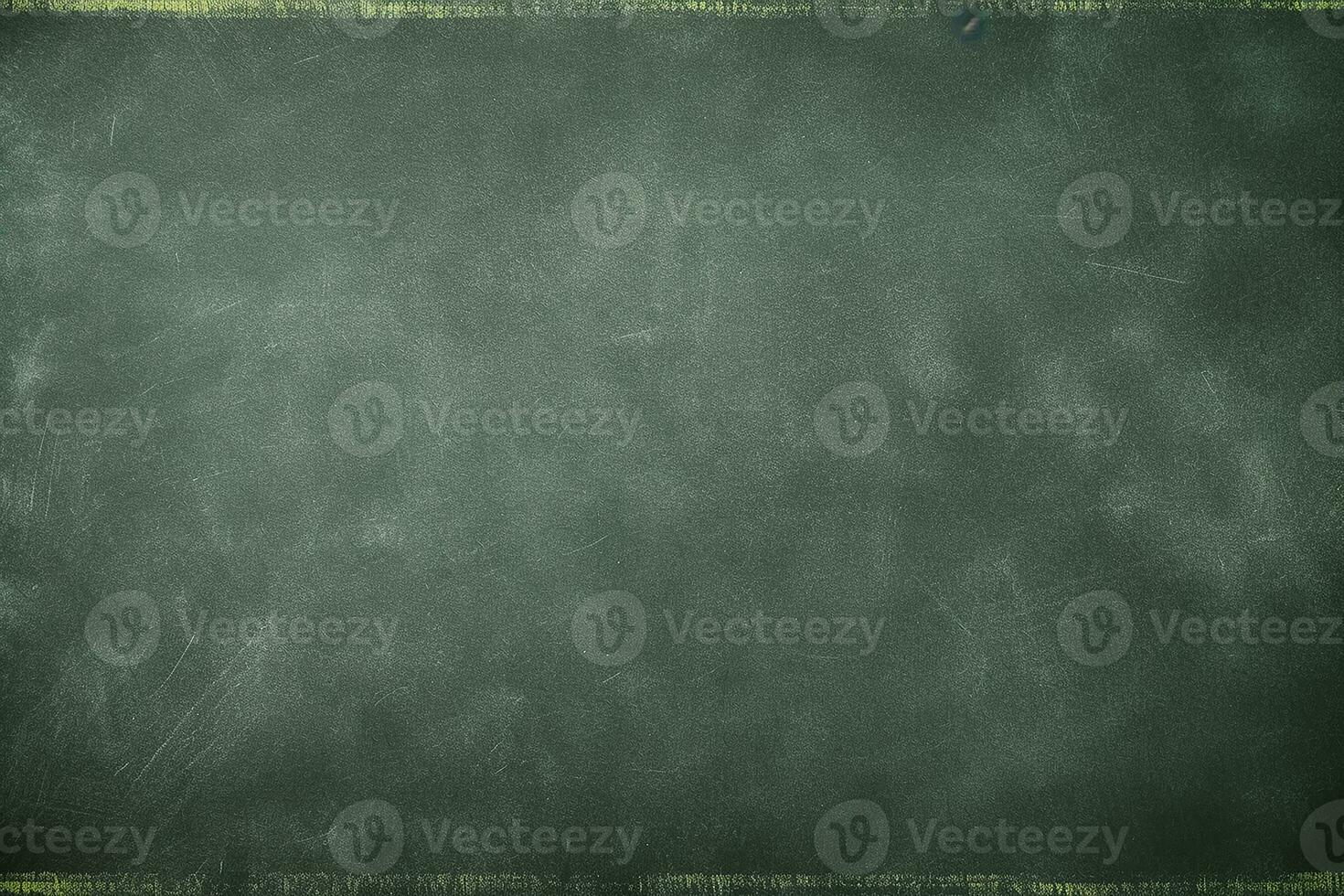 AI generated School's green chalkboard fite background photo