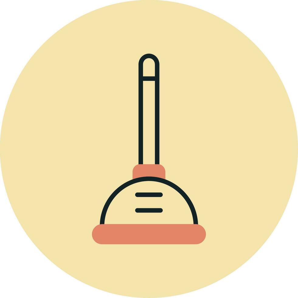 Plunger Vector Icon
