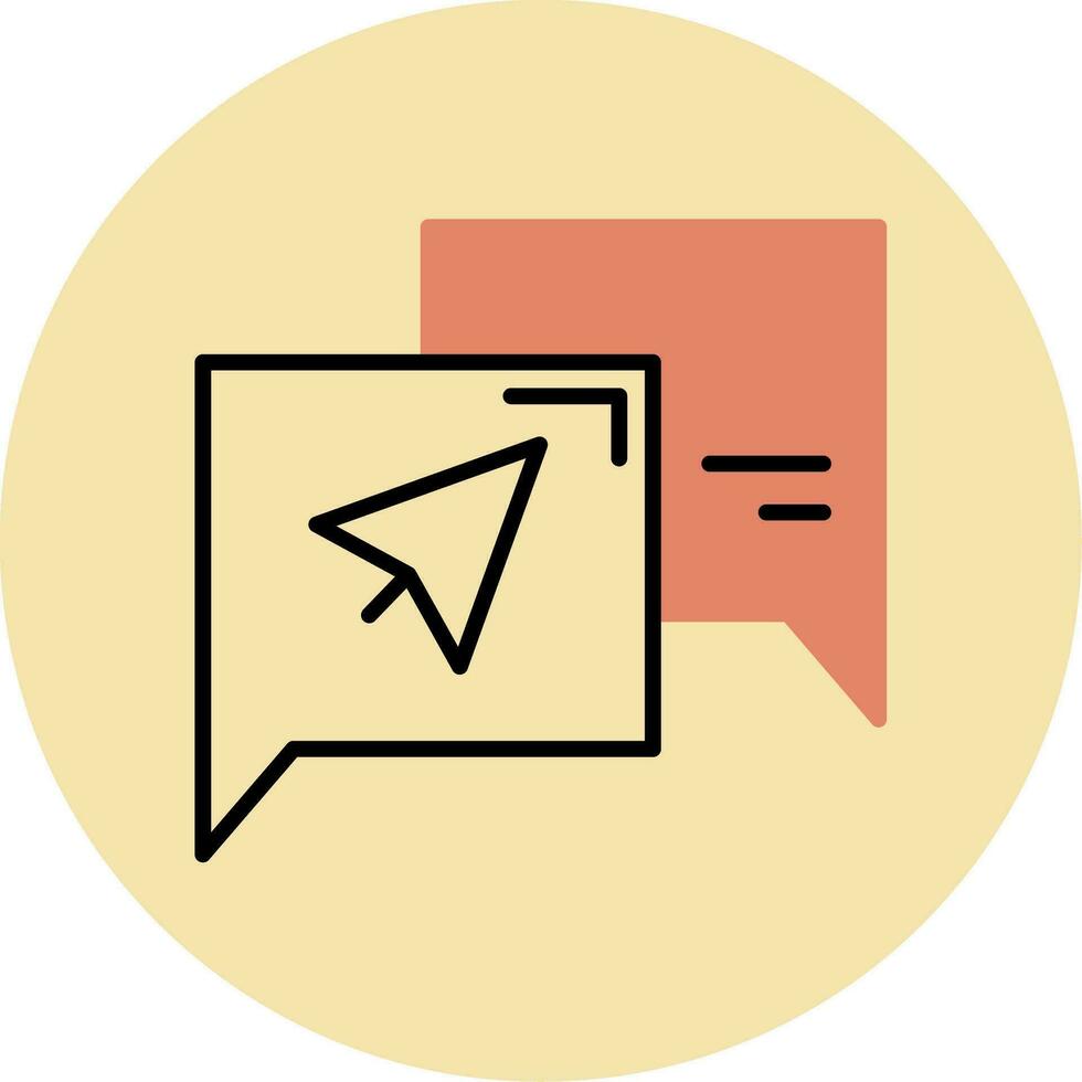 Paper Plane Vector Icon