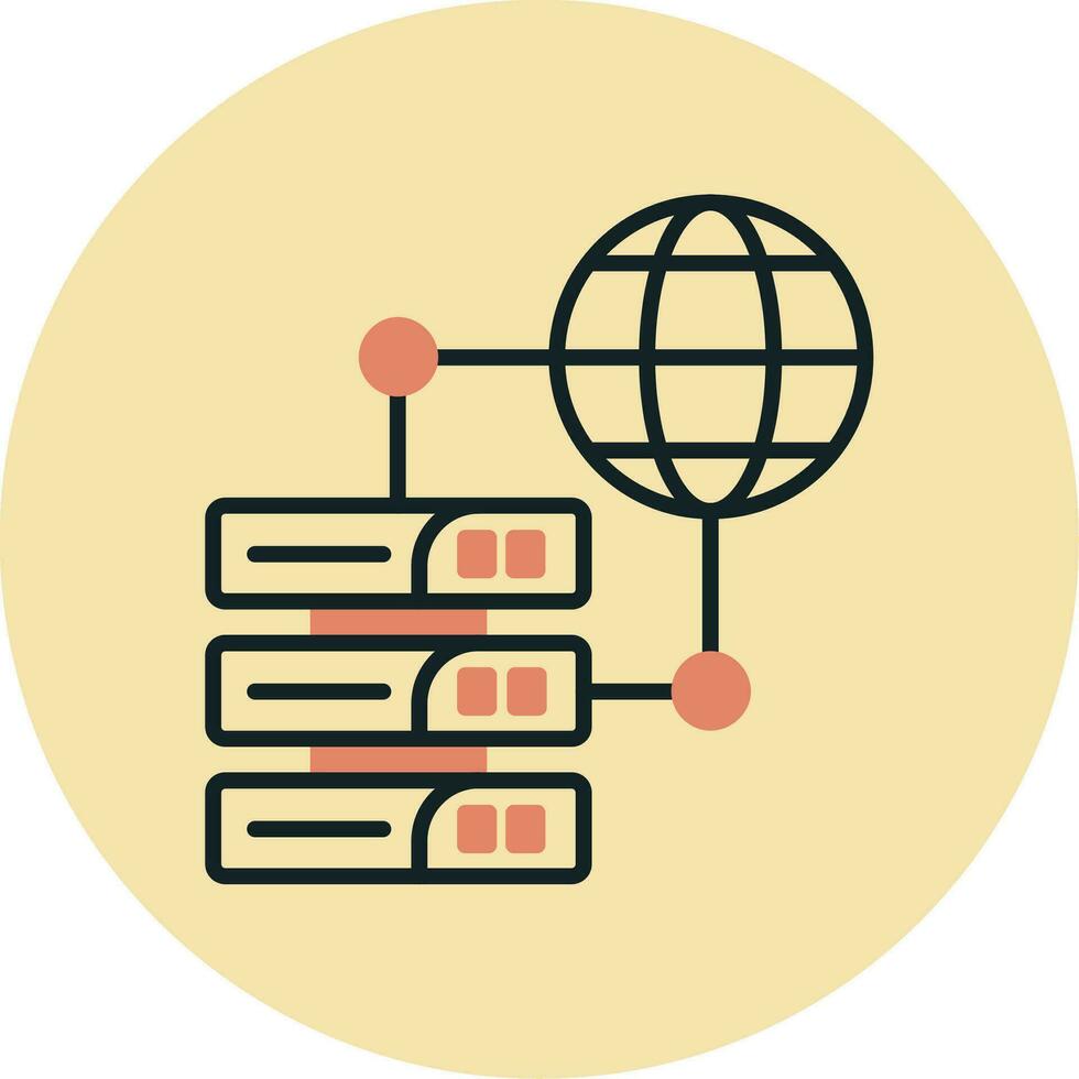 Web Hosting Vector Icon