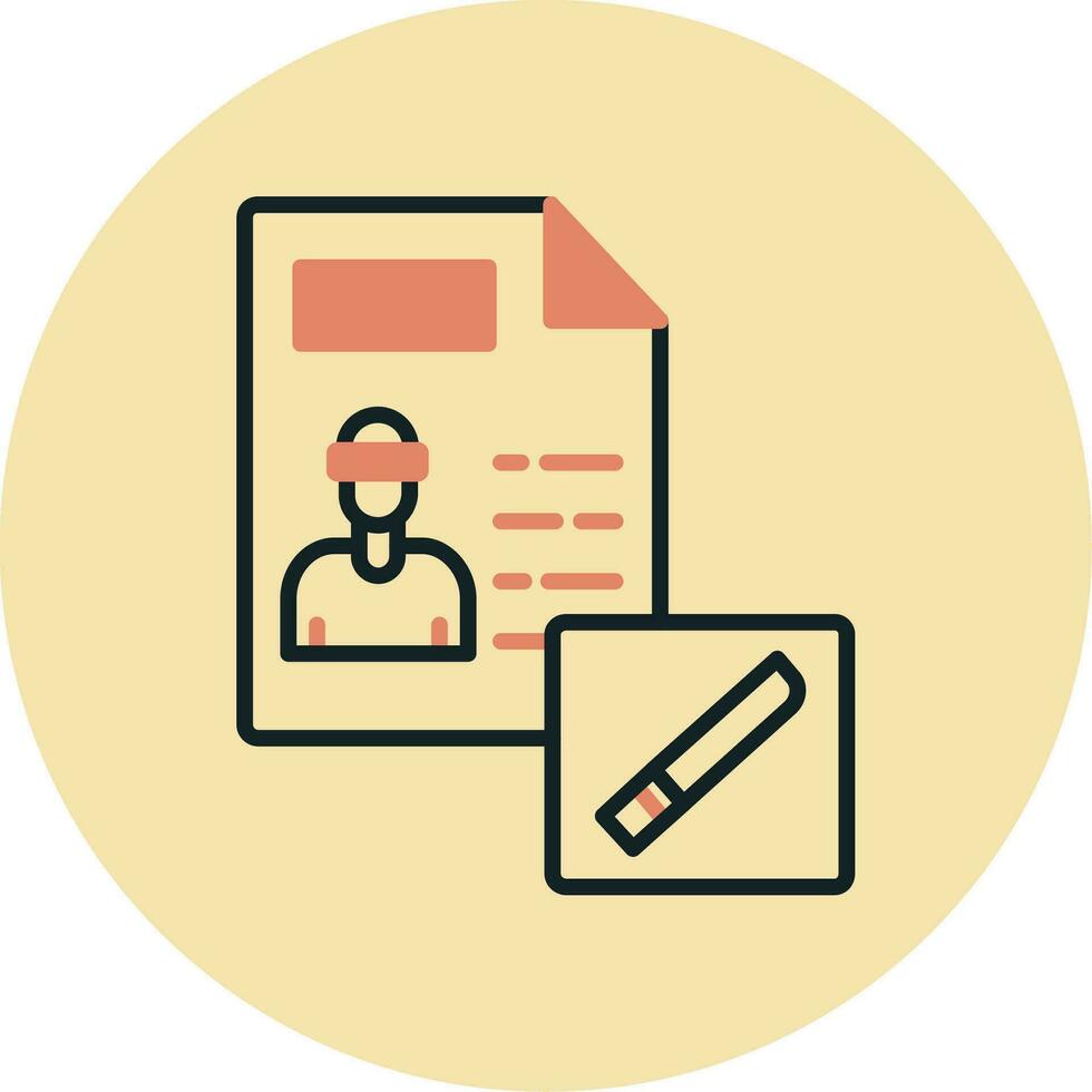 Evidence Vector Icon