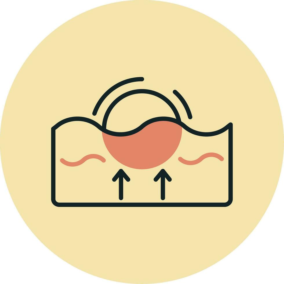 Float Vector Icon