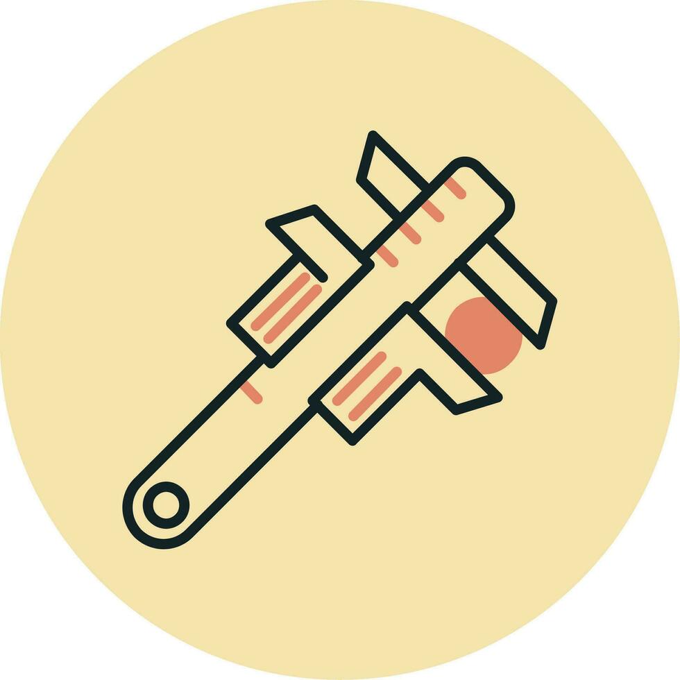 Caliper Vector Icon