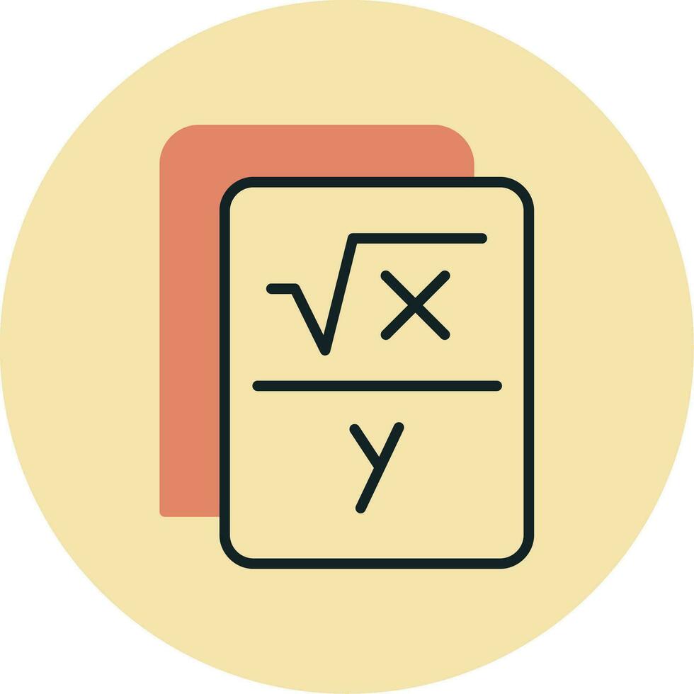 Formula Vector Icon