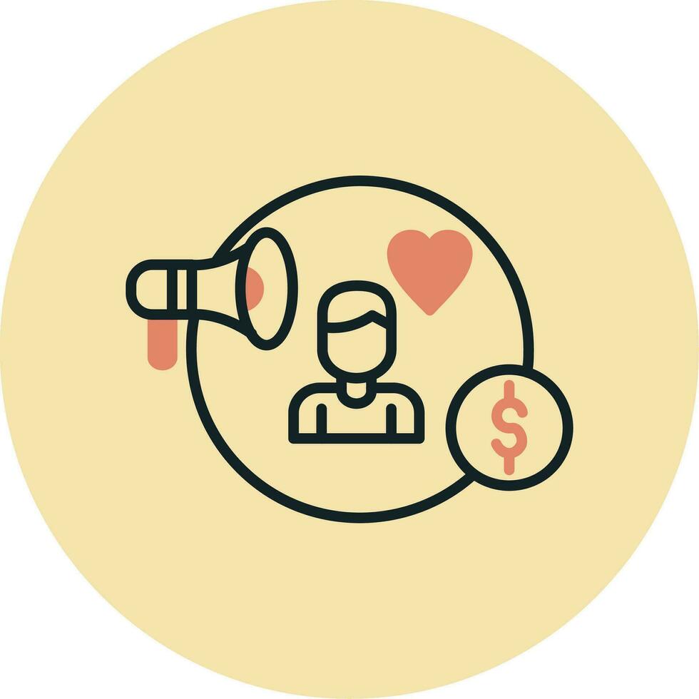 Affiliate Marketing Vector Icon