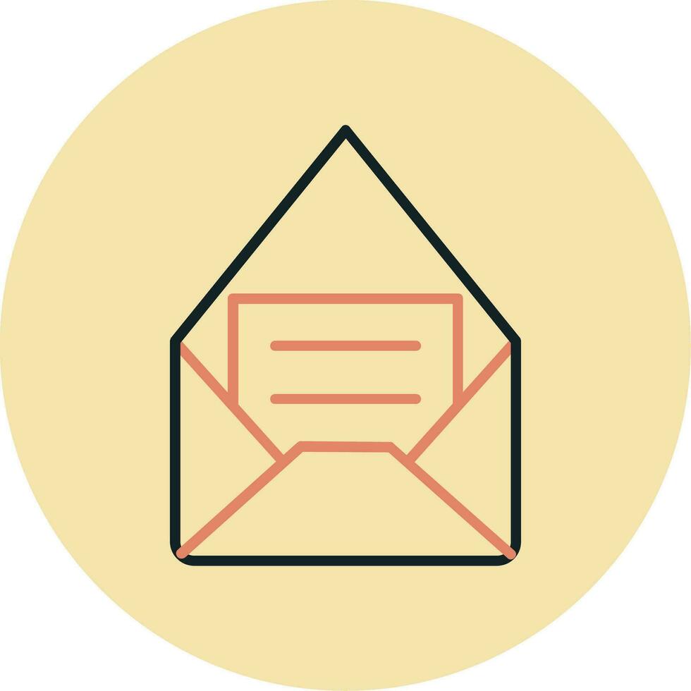 icono de vector de correo