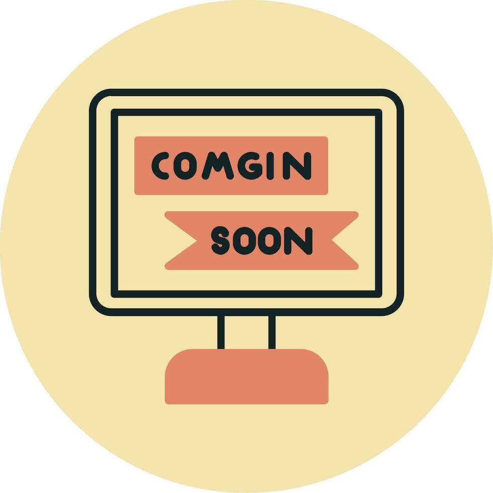 Coming Soon Vector Icon