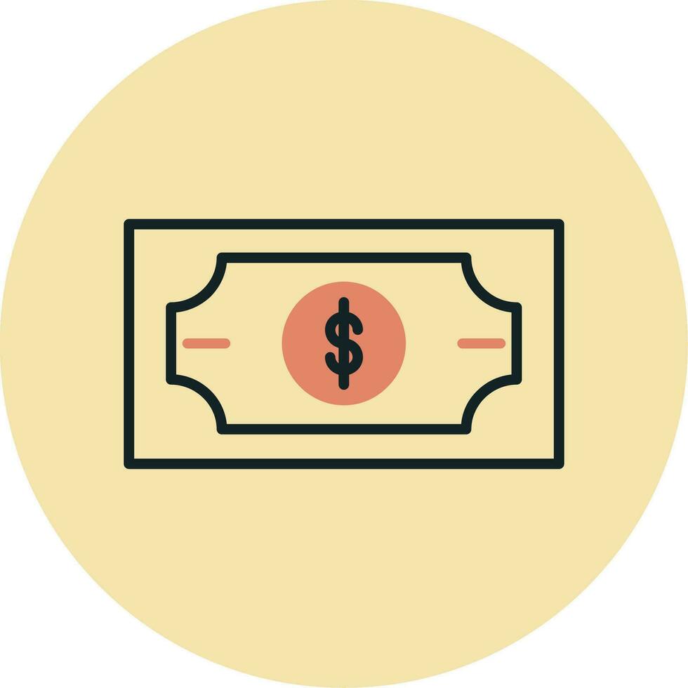 icono de vector de dinero