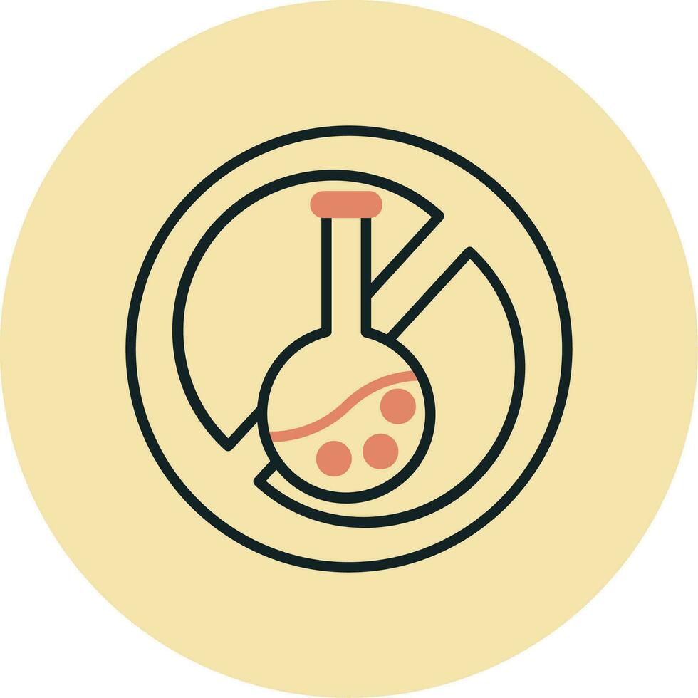 Chemical Free Vector Icon