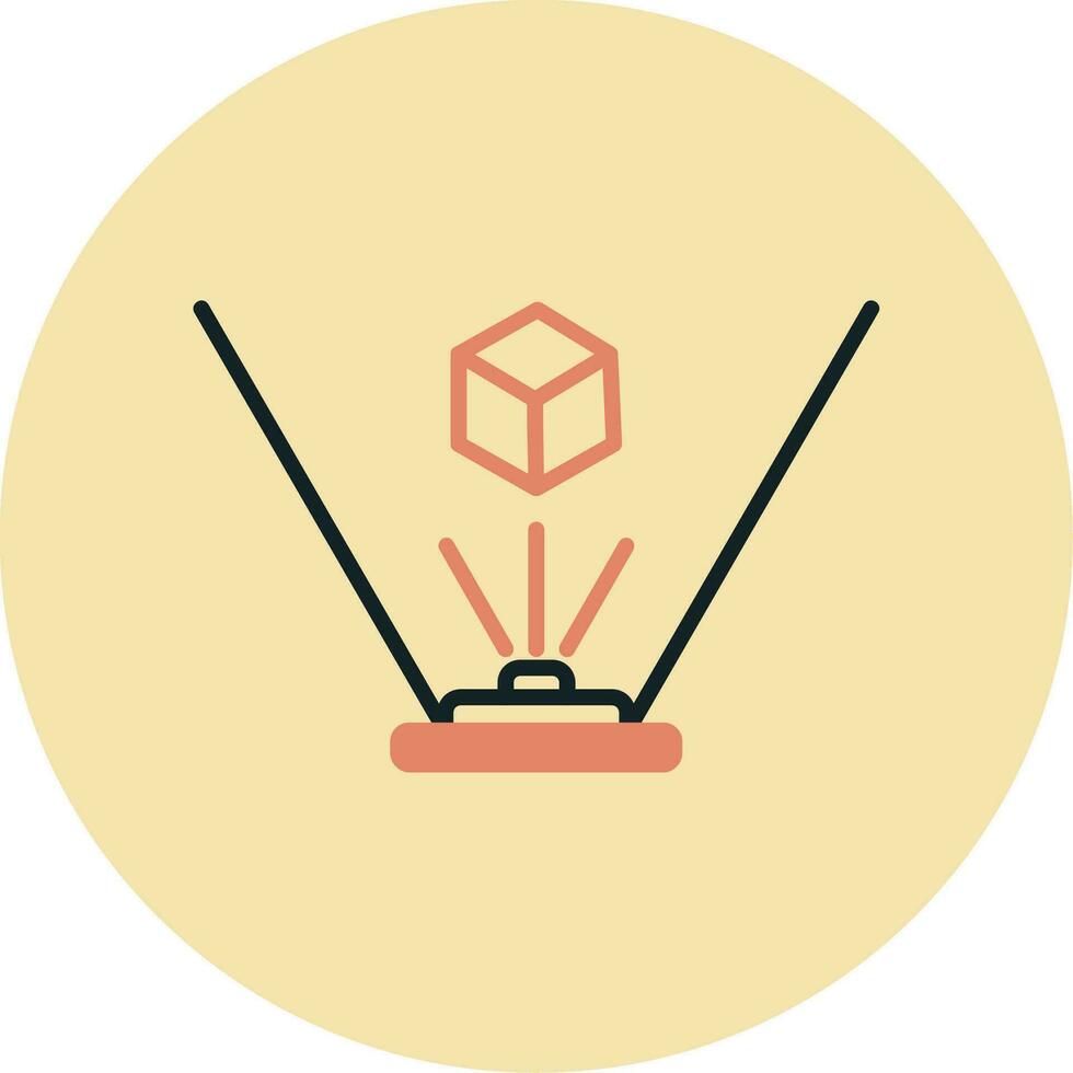 Hologram Vector Icon