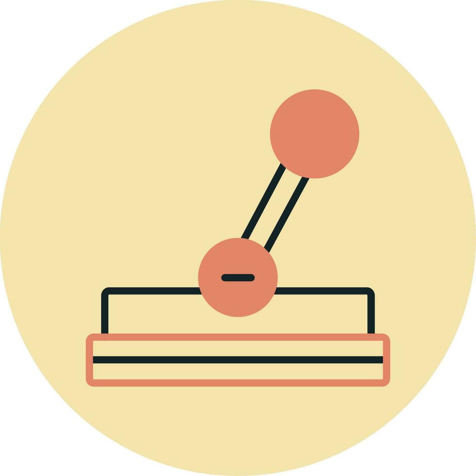 Control Lever Vector Icon