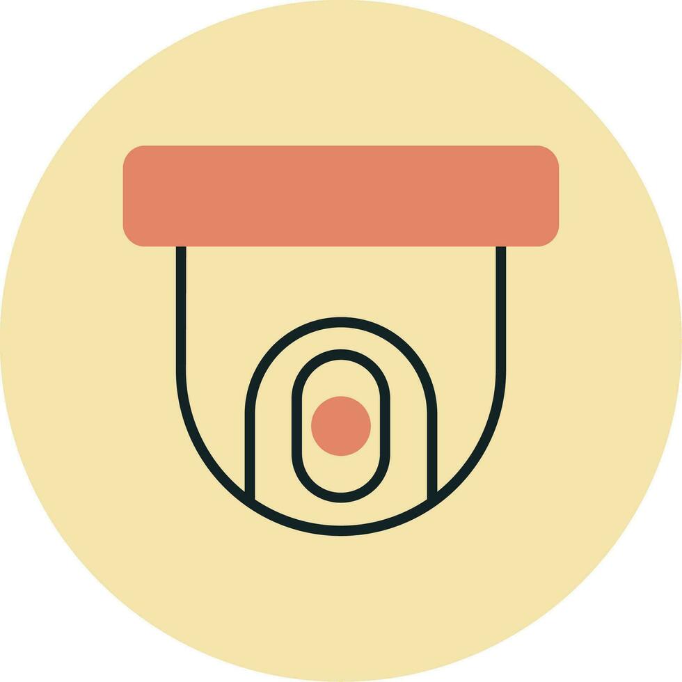 Security Camera Vector Icon