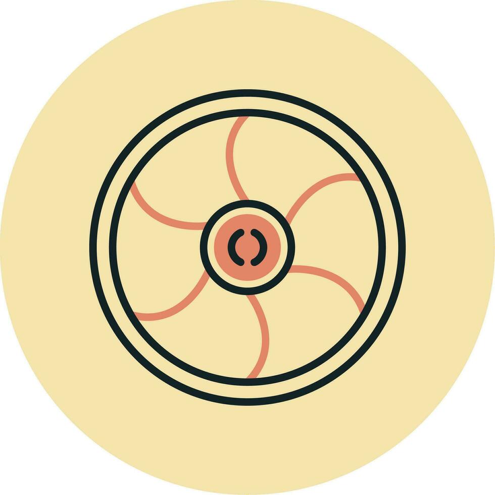Turbine Vector Icon