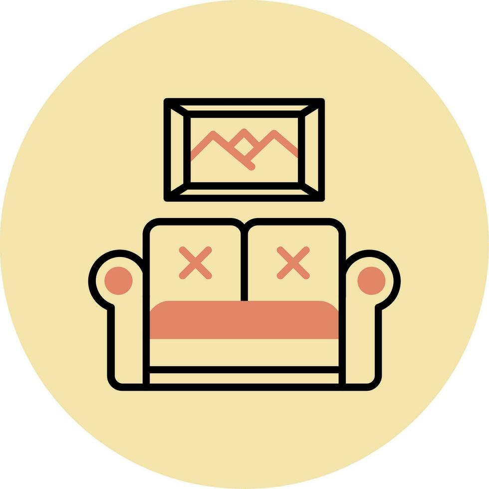 Sofa Vector Icon