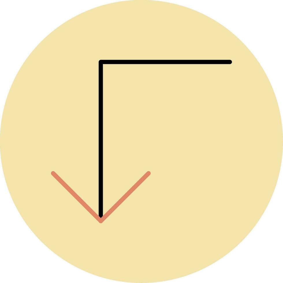 Turn Vector Icon