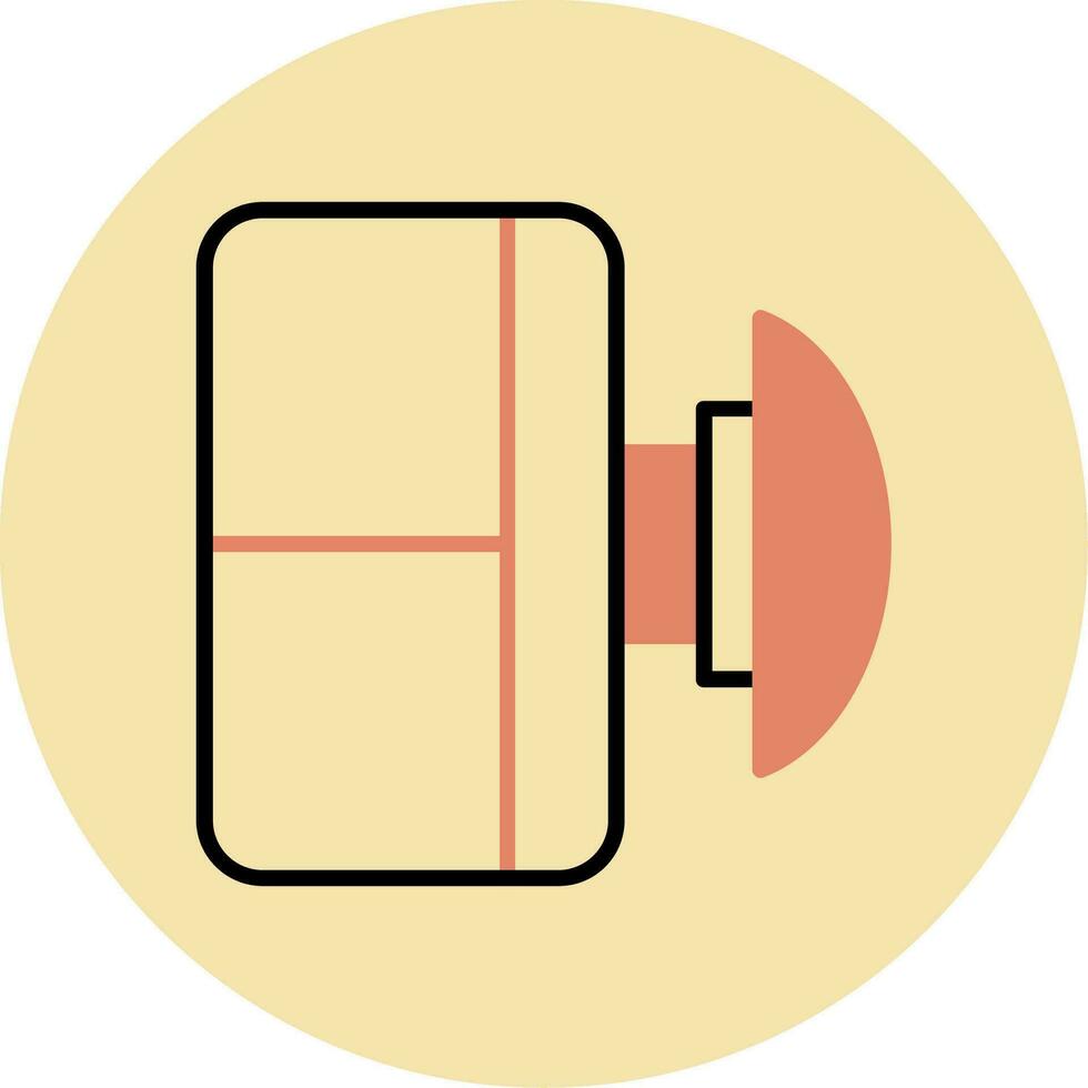 Emergency Button Vector Icon