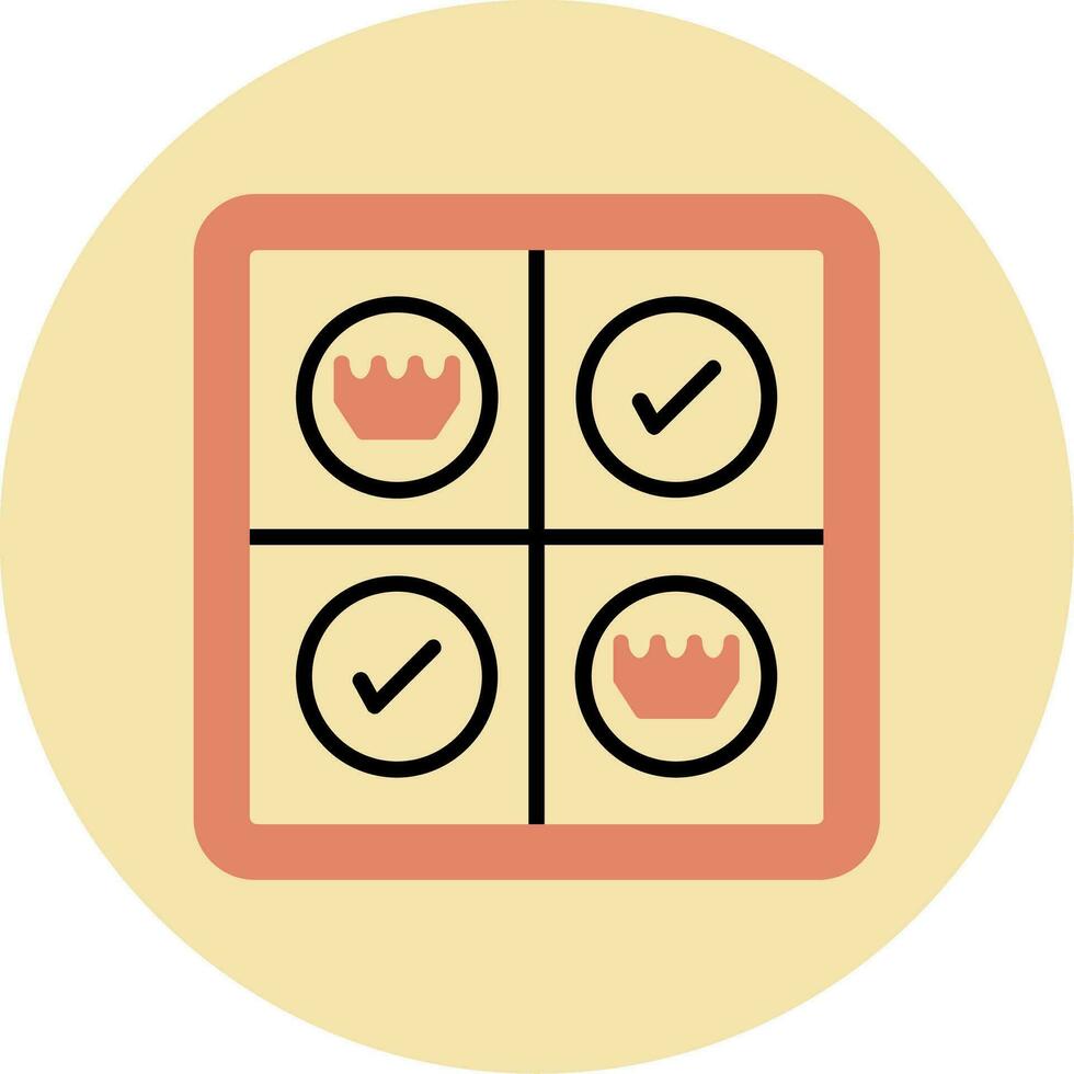 Checkers Vector Icon