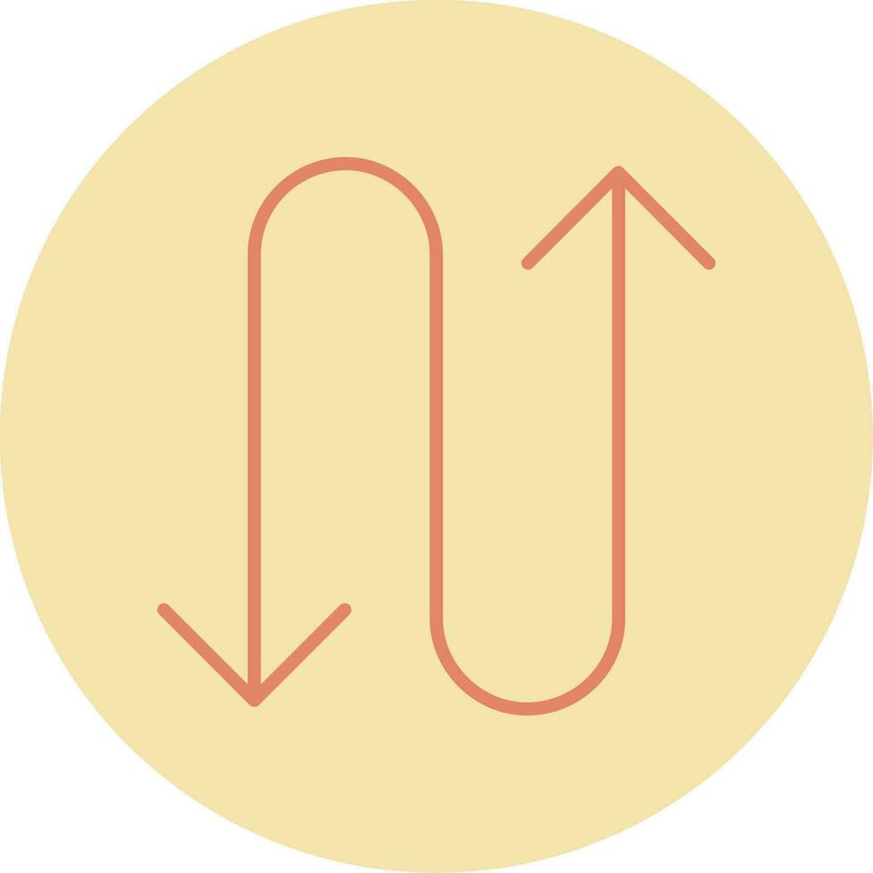 Zigzag Vector Icon