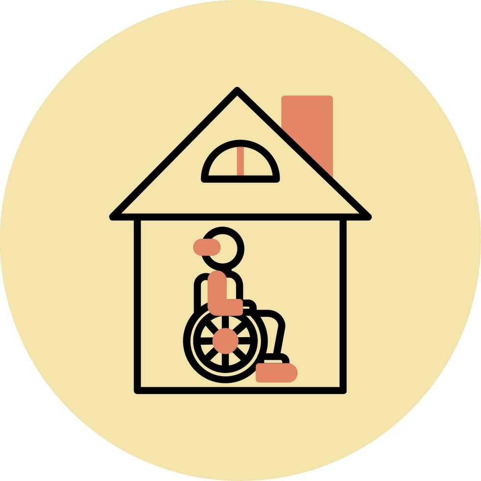 Nursing Home Vector Icon