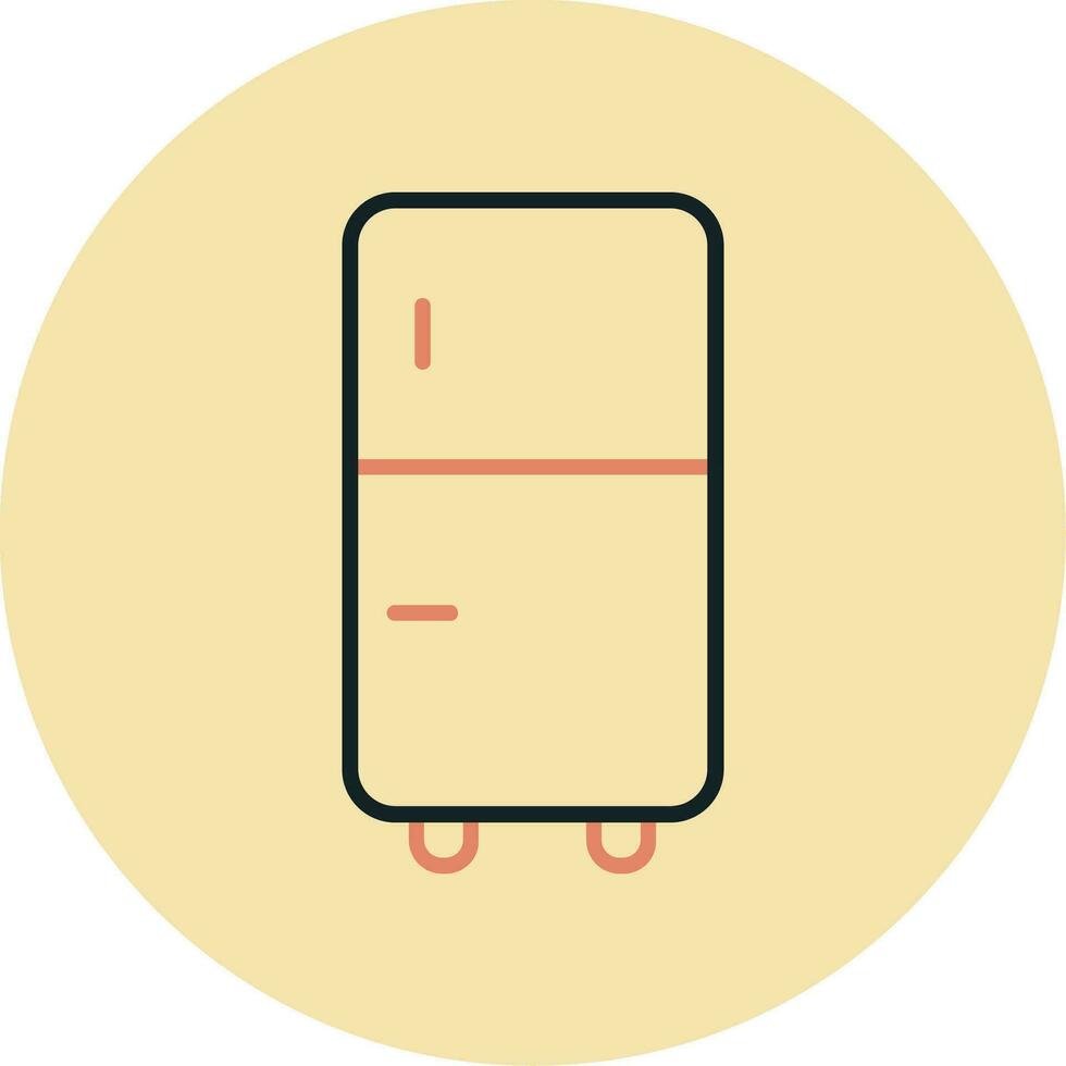 Fridge Vector Icon