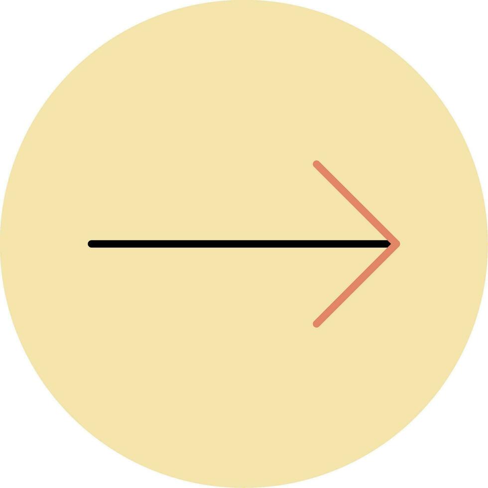 Right Arrow Vector Icon