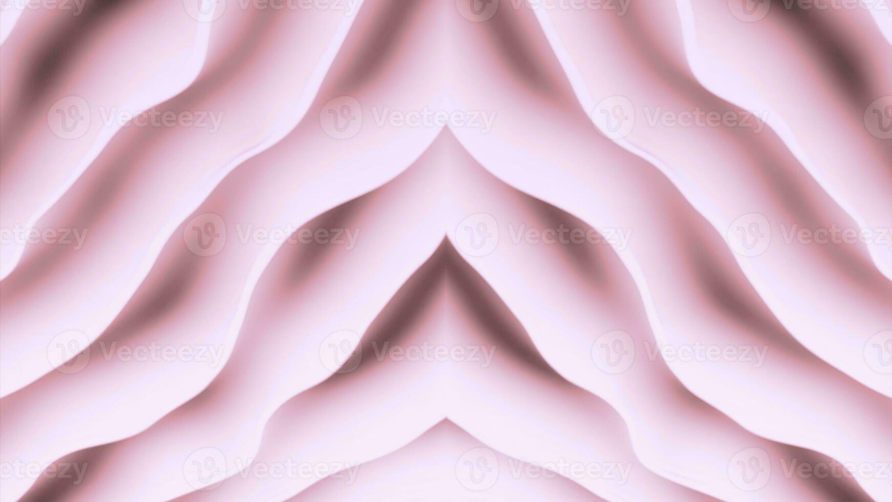 Soft pink and blue stripes. Design. Light thick strips made in 3d format that move a little. photo