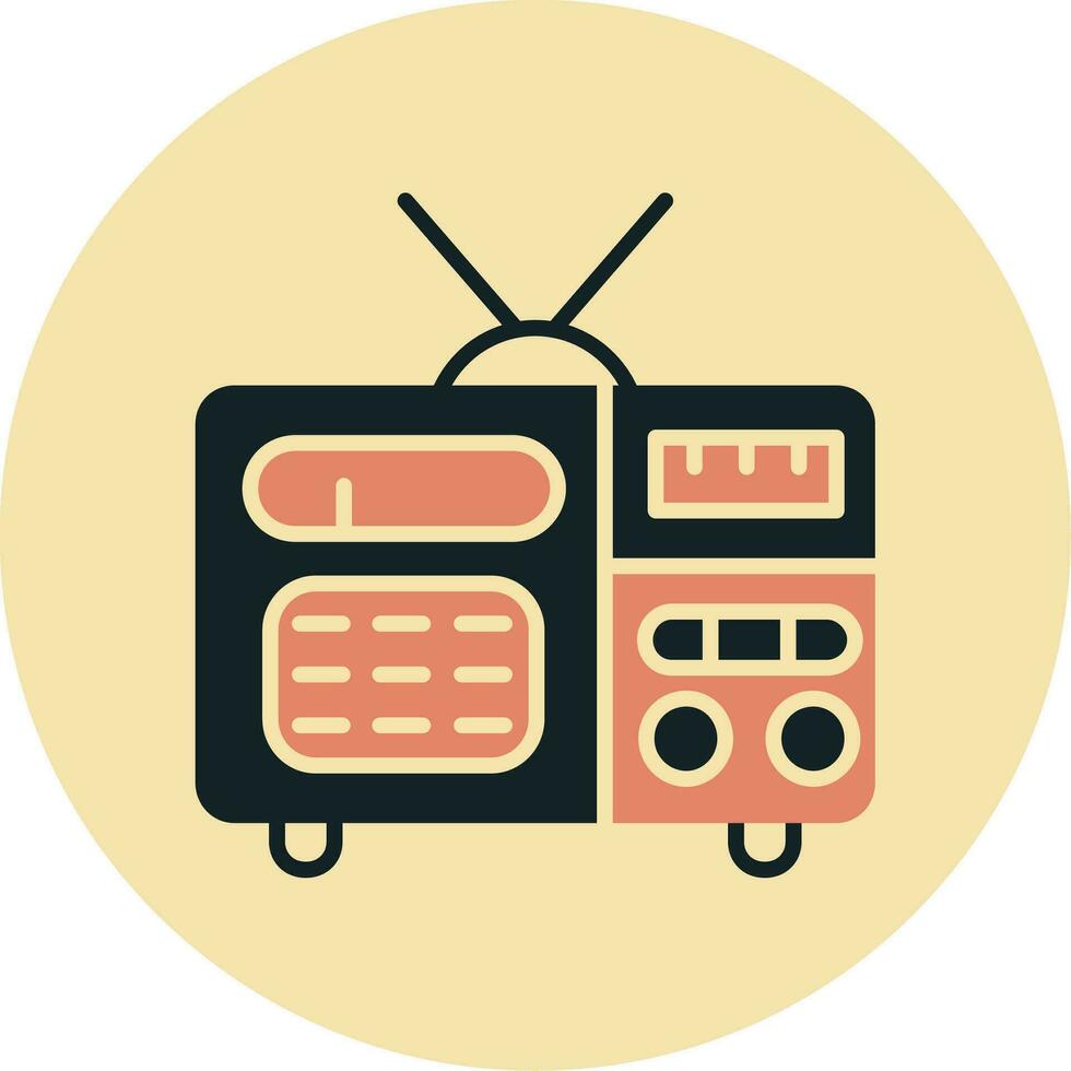 Radio Vector Icon