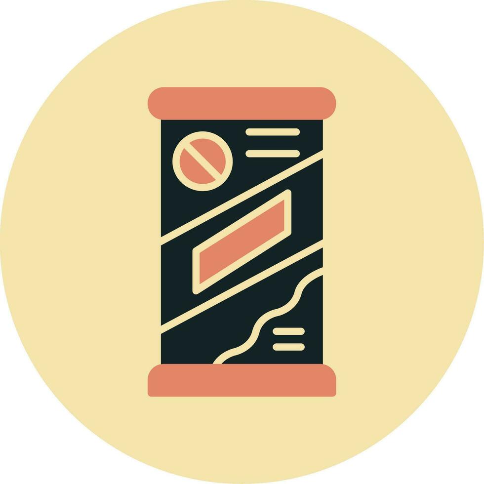 Roll Up Vector Icon