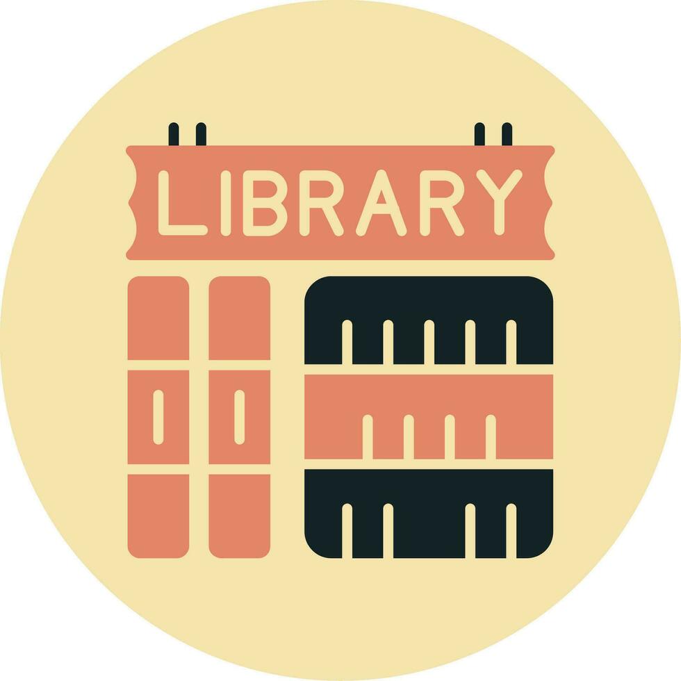 Library Vector Icon