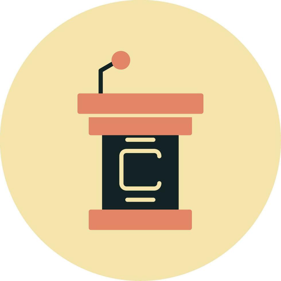 Lectern Vector Icon