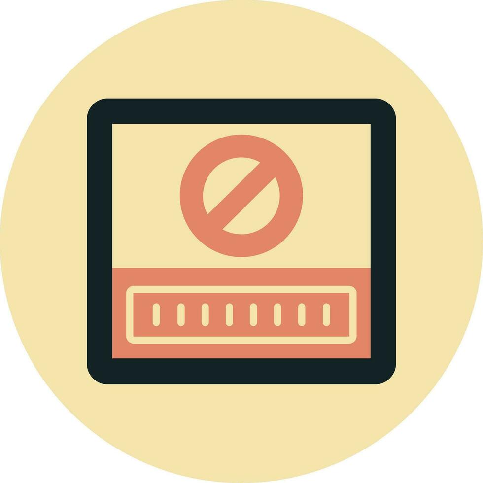 Stop Vector Icon