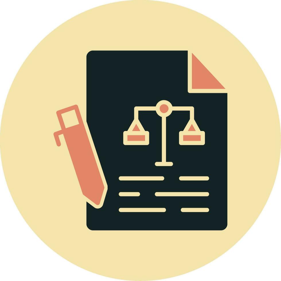 Contract Vector Icon